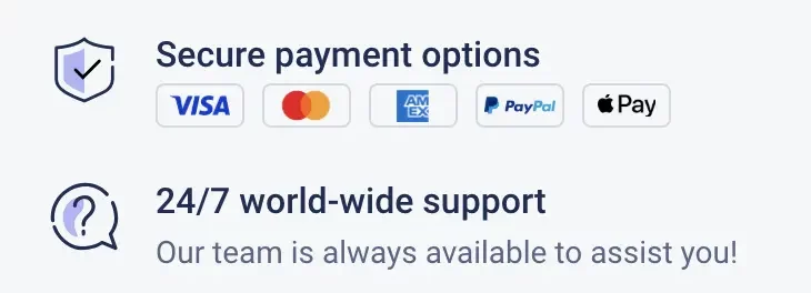 Opzioni di pagamento sicure e assistenza 24/7 per l'acquisto di Lisboa Card